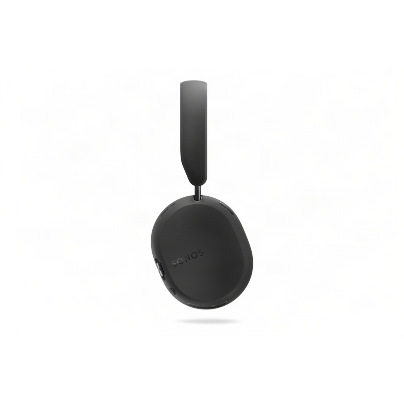 Sonos Ace Ultra Noise-Cancelling Headphone Sonos wireless over-ear headphones with circular matte-black ear cups.